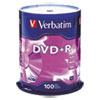 <strong>Verbatim®</strong><br />DVD+R Recordable Disc, 4.7 GB, 16x, Spindle, Silver, 100/Pack