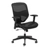 Vl534 Mesh High-Back Task Chair, Supports Up To 250 Lb, 18" To 22" Seat Height, Black