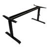 AdaptivErgo Sit-Stand Pneumatic Height-Adjustable Table Base, 59.06" x 28.35" x 26.18" to 39.57", Black
