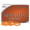 Non-Latex Rubber Bands, Size 54 (assorted), 0.04" Gauge, Orange, 1 Lb Box
