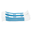 <strong>Pap-R Products</strong><br />Currency Straps, Blue, $100 in Dollar Bills, 1000 Bands/Pack