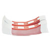 <strong>Pap-R Products</strong><br />Currency Straps, Red, $500 in $5 Bills, 1000 Bands/Pack