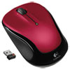 <strong>Logitech®</strong><br />M325 Wireless Mouse, 2.4 GHz Frequency/30 ft Wireless Range, Left/Right Hand Use, Red