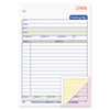 Packing Slip Book, Three-Part Carbonless, 5.56 x 7.94, 1/Page, 50 Forms
