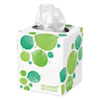 100% Recycled Facial Tissue, 2-Ply, White, 85 Sheets/box