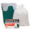<strong>Handi-Bag®</strong><br />Super Value Pack, 13 gal, 0.6 mil, 23.75" x 28", White, 100/Box