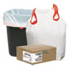 <strong>Draw 'n Tie®</strong><br />Heavy-Duty Trash Bags, 13 gal, 0.9 mil, 24.5" x 27.38", White, 50 Bags/Roll, 4 Rolls/Box