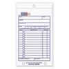 Sales Book, Two-Part Carbonless, 3.63 x 6.38, 1/Page, 50 Forms
