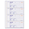 Money Receipt Book, Two-Part Carbonless, 7 X 2.75, 4/page, 200 Forms