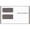 1099 DOUBLE WINDOW ENVELOPE, COMMERCIAL FLAP, SELF-ADHESIVE CLOSURE, 5.63 X 9.5, WHITE, 24/PACK
