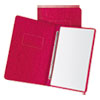 Heavyweight Pressguard And Pressboard Report Cover W/reinforced Side Hinge, 2-Prong Fastener, 3" Cap, 8.5 X 11, Executive Red