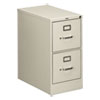 <strong>HON®</strong><br />510 Series Vertical File, 2 Letter-Size File Drawers, Light Gray, 15" x 25" x 29"