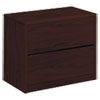<strong>HON®</strong><br />10500 Series Lateral File, 2 Legal/Letter-Size File Drawers, Mahogany, 36" x 20" x 29.5"