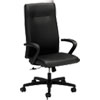 Ignition Series Executive High-Back Chair, Supports Up To 300 Lb, 17.38" To 21.88" Seat Height, Black