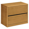 10700 Series Locking Lateral File, 2 Legal/letter-Size File Drawers, Harvest, 36" X 20" X 29.5"