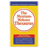 The Merriam-Webster Thesaurus, Dictionary Companion, Paperback, 800 Pages