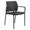 Accommodate Series Guest Chair With Fixed Arms, 23.25" X 22.25" X 32", Black, 2/carton