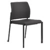 Accommodate Series Guest Chair, 23.25" X 22.25" X 32", Black, 2/carton