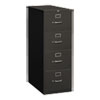 310 Series Vertical File, 4 Legal-Size File Drawers, Charcoal, 18.25" X 26.5" X 52"