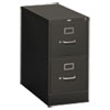 310 Series Vertical File, 2 Letter-Size File Drawers, Charcoal, 15" X 26.5" X 29"