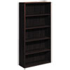 <strong>HON®</strong><br />10700 Series Wood Bookcase, Five-Shelf, 36w x 13.13d x 71h, Mahogany
