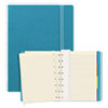 Notebook, 1-Subject, Medium/College Rule, Aqua Cover, (112) 8.25 x 5.81 Sheets