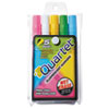 Glo-Write Fluorescent Marker Five-Color Set, Medium Bullet Tip, Assorted Colors, 5/set