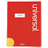 <strong>Universal®</strong><br />White Labels, Inkjet/Laser Printers, 1 x 2.63, White, 30/Sheet, 250 Sheets/Pack