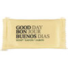 <strong>Good Day™</strong><br />Amenity Bar Soap, Pleasant Scent, # 3/4 Individually Wrapped Bar, 1,000 /Carton