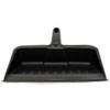 <strong>Rubbermaid® Commercial</strong><br />Heavy-Duty Dustpan, 8.25 x 12.25 , Polypropylene, Charcoal