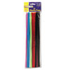 Regular Stems, 12" x 4 mm, Metal Wire, Polyester, Assorted, 100/Pack
