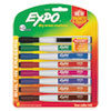 <strong>EXPO®</strong><br />Magnetic Dry Erase Marker, Fine Bullet Tip, Assorted Colors, 8/Pack