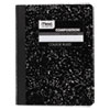 Square Deal Composition Book, Medium/College Rule, Black Cover, (100) 9.75 x 7.5 Sheets