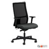 Ignition Series Mesh Mid-Back Work Chair, Supports Up To 300 Lb, 17.5" To 22" Seat Height, Iron Ore Seat, Black Back/base