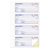 Money And Rent Receipt Books, Two-Part Carbonless, 2.75 X 7.13, 4/page, 400 Forms