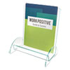 <strong>deflecto®</strong><br />Euro-Style DocuHolder, Magazine Size, 9.81w x 6.31d x11h, Green Tinted