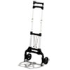 <strong>Safco®</strong><br />Stow and Go Cart, 110 lb Capacity, 15.25 x 16 x 39, Aluminum
