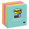 <strong>Post-it® Notes Super Sticky</strong><br />Pads in Supernova Neon Collection Colors, 3" x 3", 90 Sheets/Pad, 5 Pads/Pack