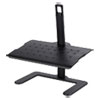 <strong>Safco®</strong><br />Height-Adjustable Footrest, 20.5w x 14.5d x 3.5 to 21.5h, Black