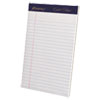 Gold Fibre Writing Pads, Narrow Rule, 50 White 5 x 8 Sheets, 4/Pack