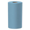 General Clean X60 Cloths, Small Roll, 9.8 x 13.4, Blue, 130/Roll, 12 Rolls/Carton