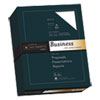 25% Cotton Business Paper, 95 Bright, 24 lb Bond Weight, 8.5 x 11, White, 500 Sheets/Ream