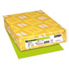 <strong>Astrobrights®</strong><br />Color Paper, 24 lb Bond Weight, 8.5 x 11, Terra Green, 500/Ream