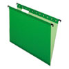 Surehook Hanging Folders, Letter Size, 1/5-Cut Tab, Bright Green, 20/box