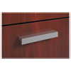 BL Series Field Installed Contemporary Pull, Linear, 4.75 x 0.75 x 0.75, Silver, 2/Carton