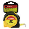 <strong>Great Neck®</strong><br />ExtraMark Tape Measure, 1" x 35 ft, Steel, Yellow/Black