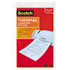 <strong>Scotch™</strong><br />Laminating Pouches, 3 mil, 8.5" x 14", Gloss Clear, 20/Pack