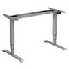 AdaptivErgo Sit-Stand 3-Stage Electric Height-Adjustable Table Base with Memory Control, 48.06" x 24.35" x 25" to 50.7", Gray