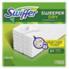 <strong>Swiffer®</strong><br />Dry Refill Cloths, White, 10.4 x 8, 37/Box, 4 Boxes/Carton