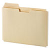 File Folder Pocket, 0.75" Expansion, Letter Size, Manila, 10/Pack